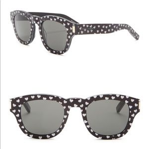 🌟Host Pick🌟 Saint Laurent Bold 2 Glitter Heart Sunglasses